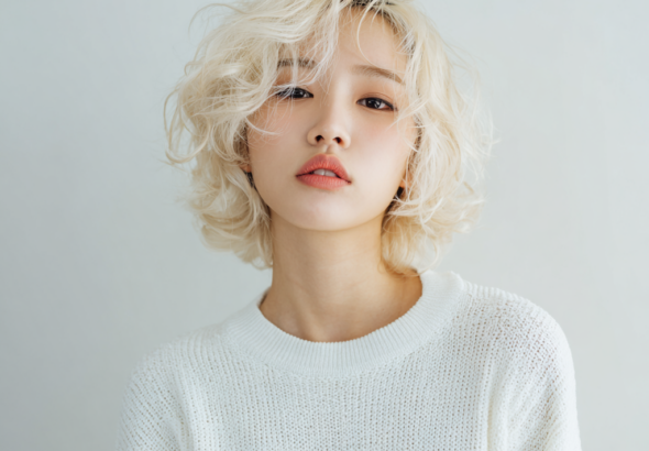 궁서채 탈색